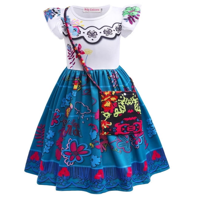 Disfraz de princesa para niña pequeña, disfraz de cosplay para niña, vestido largo de manga corta para actuación