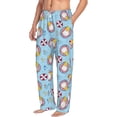 thumbnail image 2 of Xecao Gnome Pool Party Men's Straight Lounge Pajama Pants: The Ultimate in Comfortable Sleepwear, 2 of 9