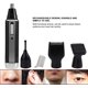 thumbnail image 3 of 4 In 1 Hair Clipper, Multifunctional Hair Trimmer, Waterproof Stainless Steel Hair Epilator, Nose/ear/beard Trimmer/hair Trimmer/eyebrow Trimmer, 3 of 5