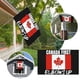 thumbnail image 1 of Xihbxyly Bandera de Canadá, Bandera de Fibra de Poliéster de Colores Brillantes, Tamaño 3X5 Pies, Decoración Interior y Exterior, Diseño Liviano, Adecuada para Mástiles Estándar, Decoración de Oficin, 1 of 7