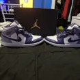 thumbnail image 3 of Size 10.5 - Jo r-dan 1 Mid Sky J Purple, 3 of 6