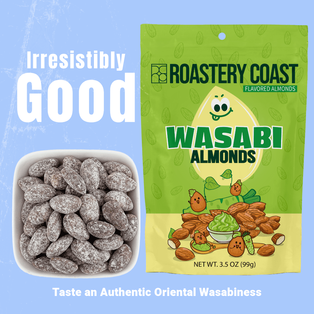 Roastery Coast Wasabi Almonds