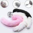 thumbnail image 2 of Sex Toys for Woman Cosplay Fox Mask Tail Anal Plug Metal Anus Butt Plug Mask Half Cat Mask Party Sexy Adult Mask Game Masks BDSM, 2 of 5