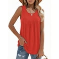 thumbnail image 3 of MOYIKO Womens Summer Tank Tops Sleeveless T Shirt Casual Loose Fit Tunic Blouses, 3 of 7