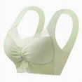 thumbnail image 2 of REORIAFEE Plus Size Bras Womens Pull on Wide Strap Push up Bra Comfortable Ice Silk Padded Bras with Full Back L-4XL, 2 of 7