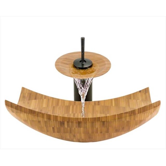 Polaris 892-WF-ORB Oil Rubbed Bronze Bathroom Waterfall Faucet Ensemble