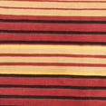 thumbnail image 4 of Hand-knotted Lexington Stripes Multi Wool Rug, 4 of 4