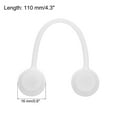 thumbnail image 2 of Magnetic Cable Clips 4.3 Inch x 0.6 Inch White for Home, Kitchen, Office, 10 Pcs, 2 of 5