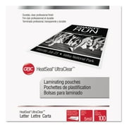Ultraclear Thermal Laminating Pouches, 5 Mil, 9" X 11.5", Gloss Clear, 100/box | Bundle of 2 Packs