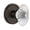 Bronze, variant on Grandeur 810170 Antique Vintage Crystal Passage Door Knob Set - Grey