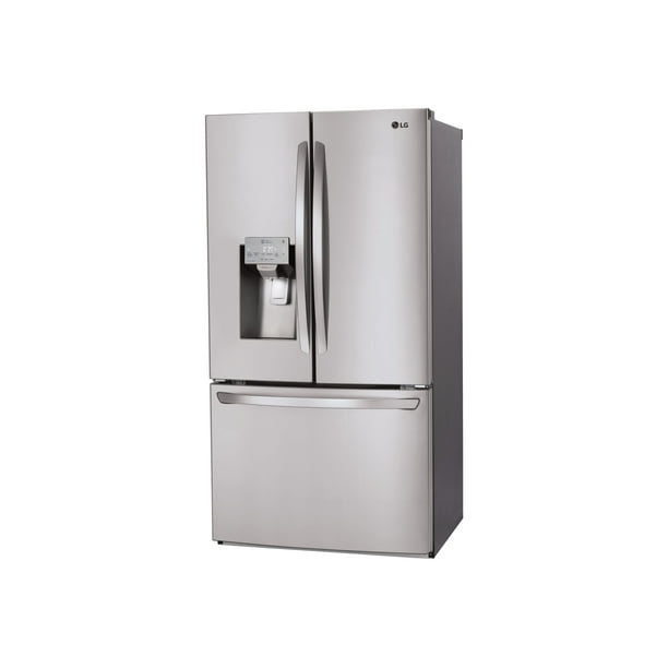 Lg Lfxs26973s Refrigerator Freezer French Style With Water Dispenser Ice Dispenser Freestanding Wi Fi Width 35 7 In Depth 34 9 In Height 69 7 In 26 2 Cu Ft Stainless Steel Walmart Com Walmart Com