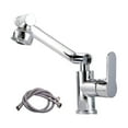 thumbnail image 4 of Grifo de baño, grifo mezclador para lavabo, grifo mezclador universal para lavabo, agua caliente y fría. Argenta con Pipa, 4 of 9