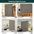thumbnail image 5 of Chicology Adjustable Sliding Panel Blinds. Dried Sage, 46"-86"W X 0"-96"H, 5 of 9