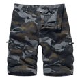 thumbnail image 1 of Pantalones Cortos Cargo Para Hombre Camo Casual Five Points, 1 of 8