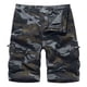 thumbnail image 1 of Pantalones Cortos Cargo Para Hombre Camo Casual Five Points, 1 of 8