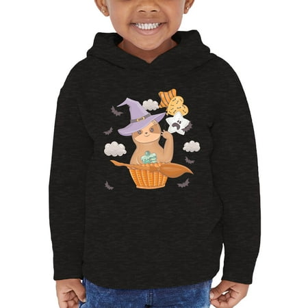 

Halloween Sloth W Broom Hoodie Toddler -Image by Shutterstock 2 Toddler