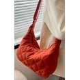 thumbnail image 2 of CoCopeaunts Women Quilted Shoulder Bag Lingge Down Tote Bag Winter Cotton Padded Adjustable Shoulder Straps Handbag for Women, 2 of 2