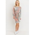 thumbnail image 4 of Tie-Dye French Terry Long Sleeve Maternity Dress, 4 of 4