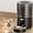 Black, variant on Mouliraty Automatic Feeder, Timed Feeder With Adjustabled Feeding Schedule, Dry Food Dispenser, Pet Feeders, 1-4 Meals Per Day,-Power-Supply