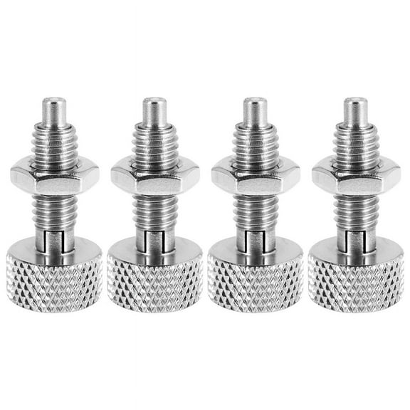 4Pcs Handle ,Quick Release Lock Pin, Retractable Spring Plunger, M6 Lockout Kit for Rolling Tool Box,4 * Handle Quick Release Pins,silver