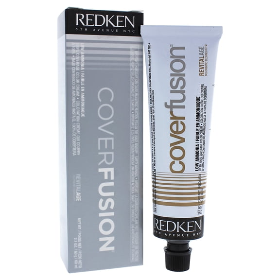 Cover Fusion Low Ammonia - 8NA Natural Ash by Redken for Unisex - 2.1 oz Hair Color