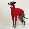 thumbnail image 4 of Italian Greyhound Sweater Whippet Turtleneck Red Christmas Knitted Sweater Warm Pet Clothing ShopWise Round, 4 of 6