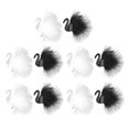 thumbnail image 1 of Swan Patch, Embroidered Patch Black White Feather 10 Pcs  For Jacket, 1 of 8