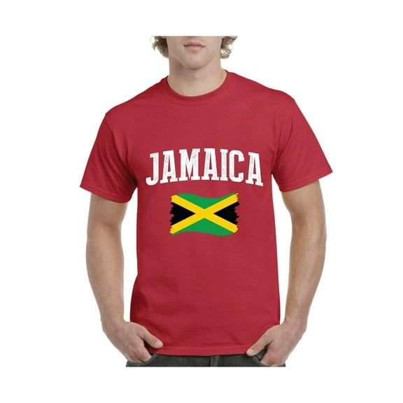 IWPF - Men's T-Shirt Short Sleeve - Jamaica Flag