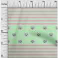thumbnail image 1 of oneOone Polyester Lycra Fabric Stripe & Cat Face Animal Print Fabric by The Yard 56 Inch Wide, 1 of 4