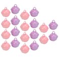 thumbnail image 1 of Fyearfly 20 cascabeles, Cascabel de Metal de 22mm, cascabeles pequeños de Color Rosado, Buena decoración para Accesorios de Llavero de Bolsa de Ropa DIY, 1 of 5