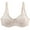 Beige, variant on Women's Plus Size C Cup Lace Underwire Bra Push Up Support Anti-Sagging Comfortable Everyday Maternity Sleeping Underwear