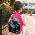 thumbnail image 6 of Batman Backpack, Casual Bookbag, Lightweight Durable Daypack, 12.6x9.4x5.9 Inch, 6 of 6