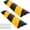 40inch without caps, variant on 3 FT Rubber Speed Bump Set - 2 Pack Traffic Calming Ramp with Cable Channel - 25000 lbs Capacity for Driveways and Parking Areas