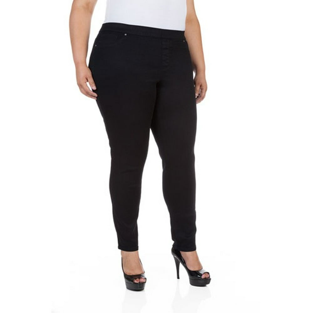 Faded Glory - Women's Plus-Size Denim Jeggings - Walmart.com - Walmart.com
