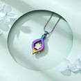 thumbnail image 5 of The Eye of My Heart Urn Necklace Keepsake Cat Paw Print Memorial Urn Jewelry Memorial Cremation Jewelry for Ashes, 5 of 7
