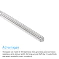 thumbnail image 4 of Fully Threaded Rod M4 x 300mm 0.7mm Pitch 304 Stainless Steel Right Hands 10pcs, 4 of 6