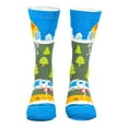 thumbnail image 4 of These Are My Road Trip Socks Funny Sarcastic Vacation Graphic Novelty Footwear For Men, 4 of 9