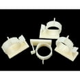 thumbnail image 4 of 50pcs Clips de Câble Réglables Auto-Adhésif Fil Clips Fixes Cordon Câble Gestion de Fil Pinces Organisateur Attaches de Fil (Blanc), 4 of 9