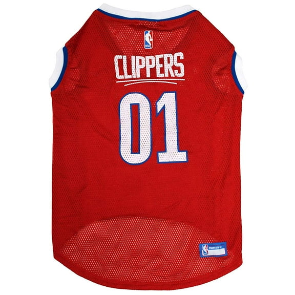 LA Clippers Mesh Dog Basketball Jersey