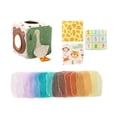 thumbnail image 3 of Caja de pañuelos para bebé, juguete, juego sensorial, juguete de clasificación, habilidades s finas, regalos, juguete para bebé para niño y niña, 3 of 9