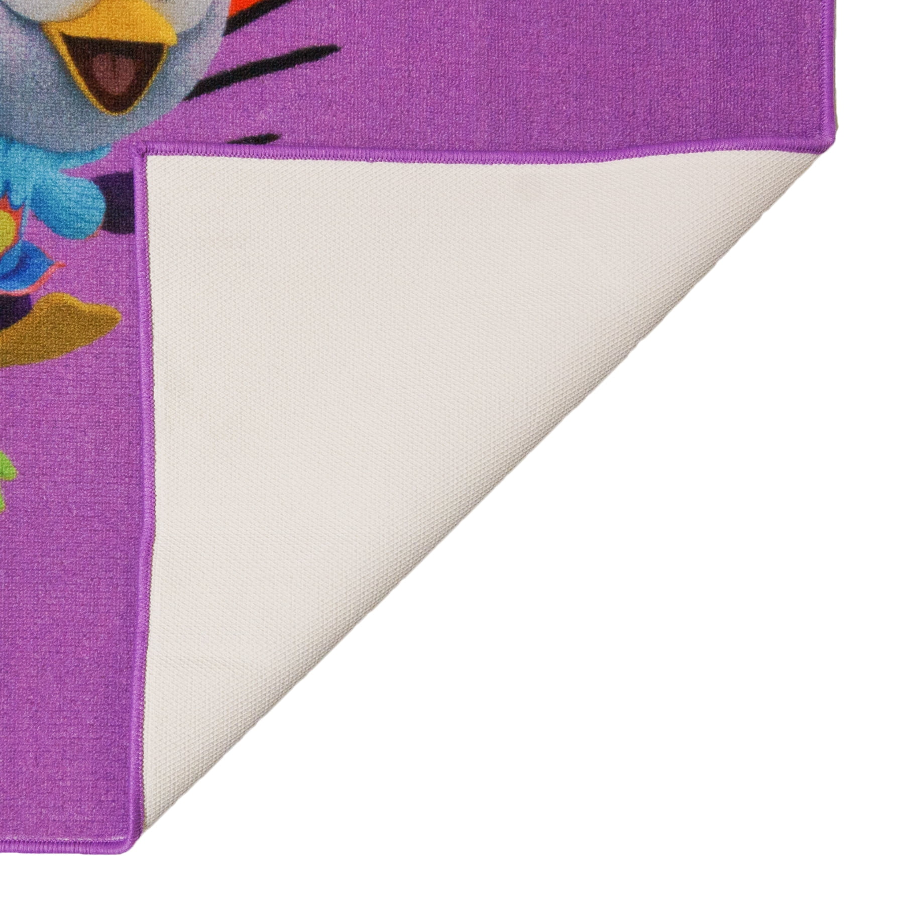 Muppet Babies HD Digitally Printed Rug, 4'6"x6'6", Multi-Color