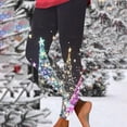 thumbnail image 4 of successthop Long Pants for Women Legging High Waisted Plus Size Gym Leggings Full Length Summer Pants Curvy Vacation Pants Yoga Multicolor L Breathable Beach Pants (Non Shiny Design Only Prints), 4 of 8