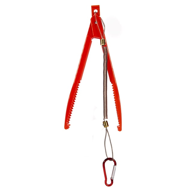 maskred Contrôleur de Pêche Pinces à Ligne de Pêche Verrouillage Portable Durable ABS Accessoires Multifonctionnels Rouge Rouge