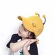 thumbnail image 4 of Tocado infantil de moda con diseño creativo de abeja, con antena de algodón y pelota saltarina (gorro de malla amarillo, ajustable, para niños de 3 a 9 años), 4 of 5