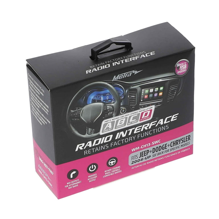 Metra WM-CH13-SWC Aftermarket Data Interface for Chrysler/Dodge 