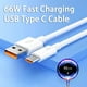 thumbnail image 1 of Cable de carga Kuymtek Para Teléfono Móvil Xiaomi Redmi Poco Huawei Honor Oppo Vivo 66W, 1 of 4