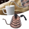 thumbnail image 4 of Cafetera, Cafetera Pico De Ganso De Cuello Largo Acero Inoxidable 304 Para Tienda De Té De La Leche Para Cafetería Para El Hogar ANGGREK Descripción de la referencia, 4 of 5