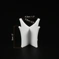 thumbnail image 2 of Uxcell 2.3" Acrylic Ball Display Stand Holder for Baseball Tennis Ball Clear, White, 2 of 5