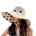 thumbnail image 1 of Sombrero de pescador con protección solar UV, ala ancha, gorra de playa de verano, 1 of 5