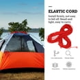 thumbnail image 3 of Elastic Rope 2mm Bungee Cords Heavy Duty Outdoor Canopy Ties Cargo Moving Straps, 3 of 6